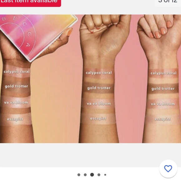 BECCA SUNSETTER FACE PALETTE - Picture 5 of 5